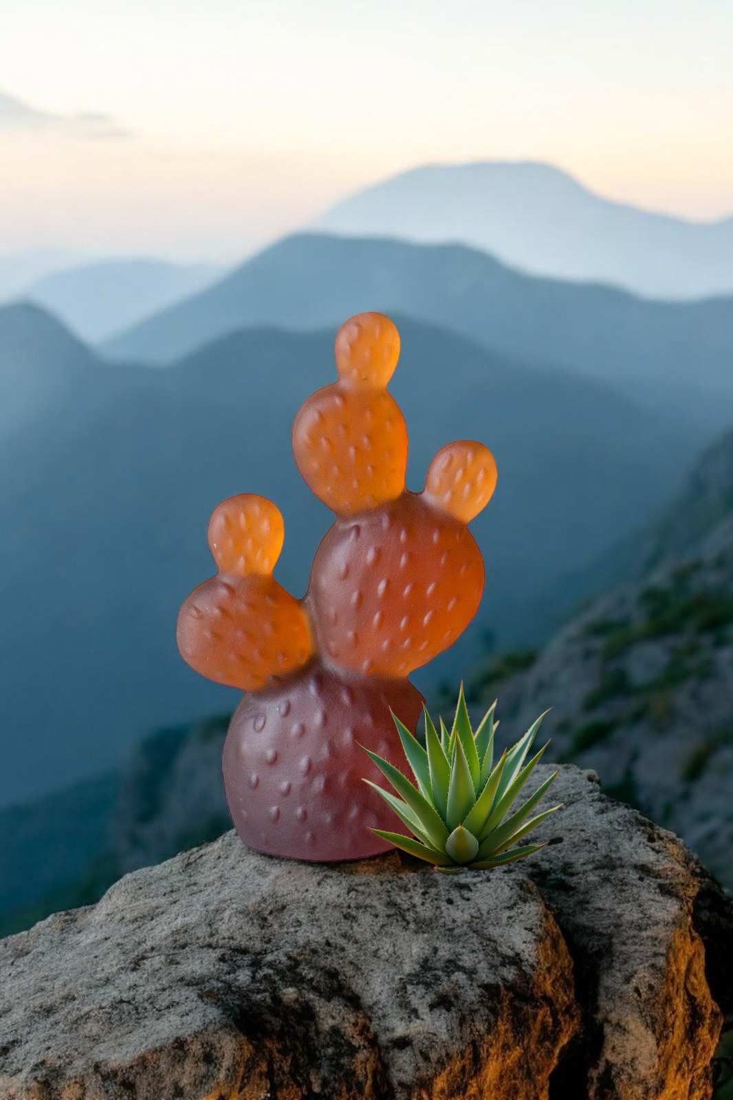 Opuntia Kaktüs Heykel