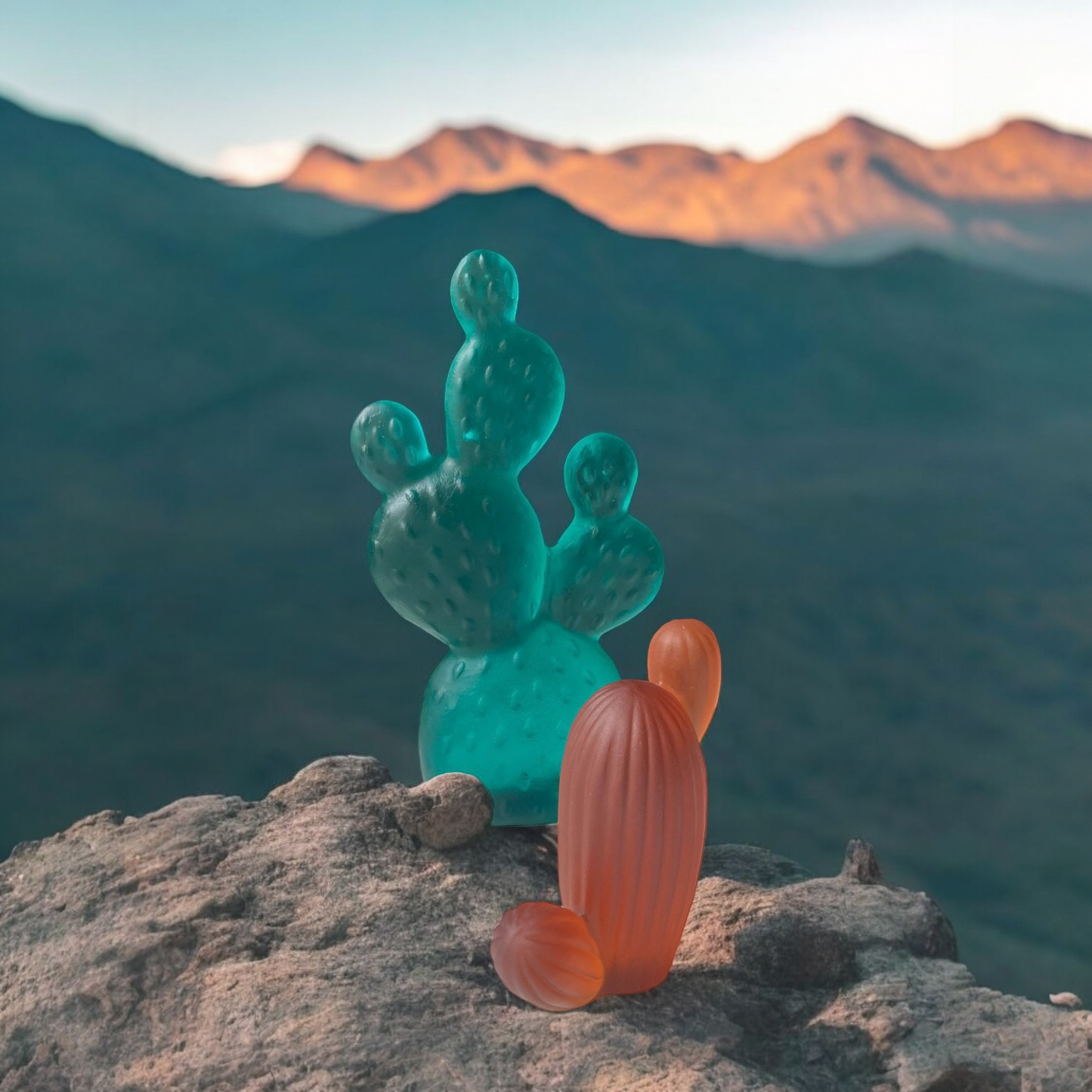 Opuntia Kaktüs Heykel