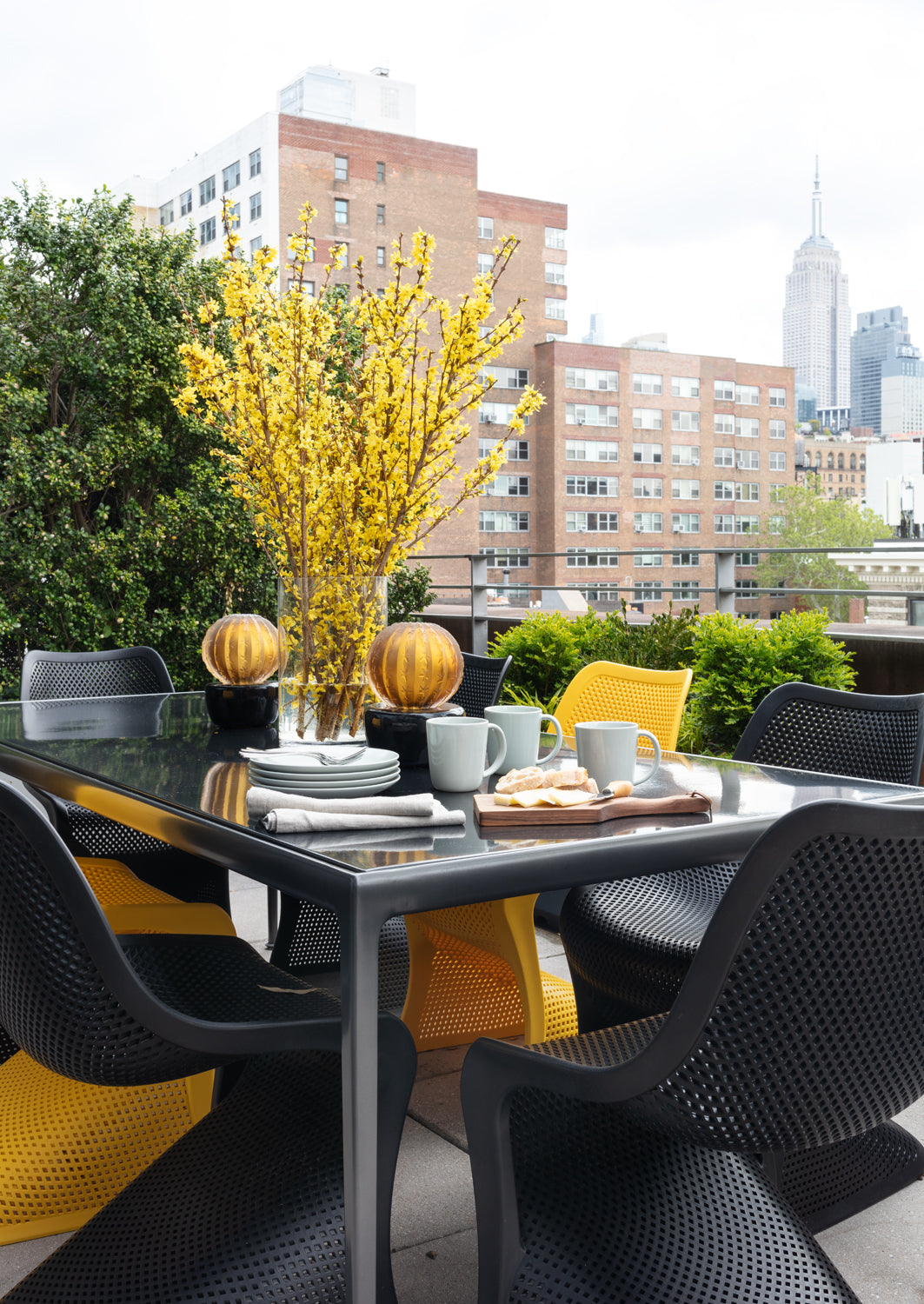 Saksıda Büyük Kaktüs Heykel