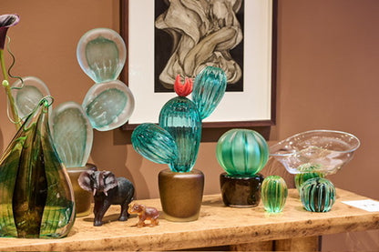 Kaktüs Heykel Çanak