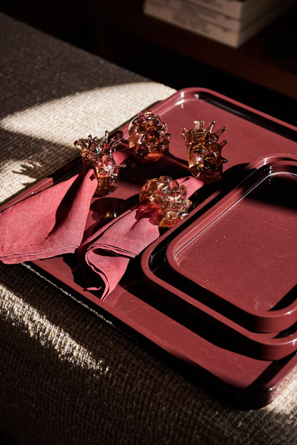 Cam Heykel Peçetelik