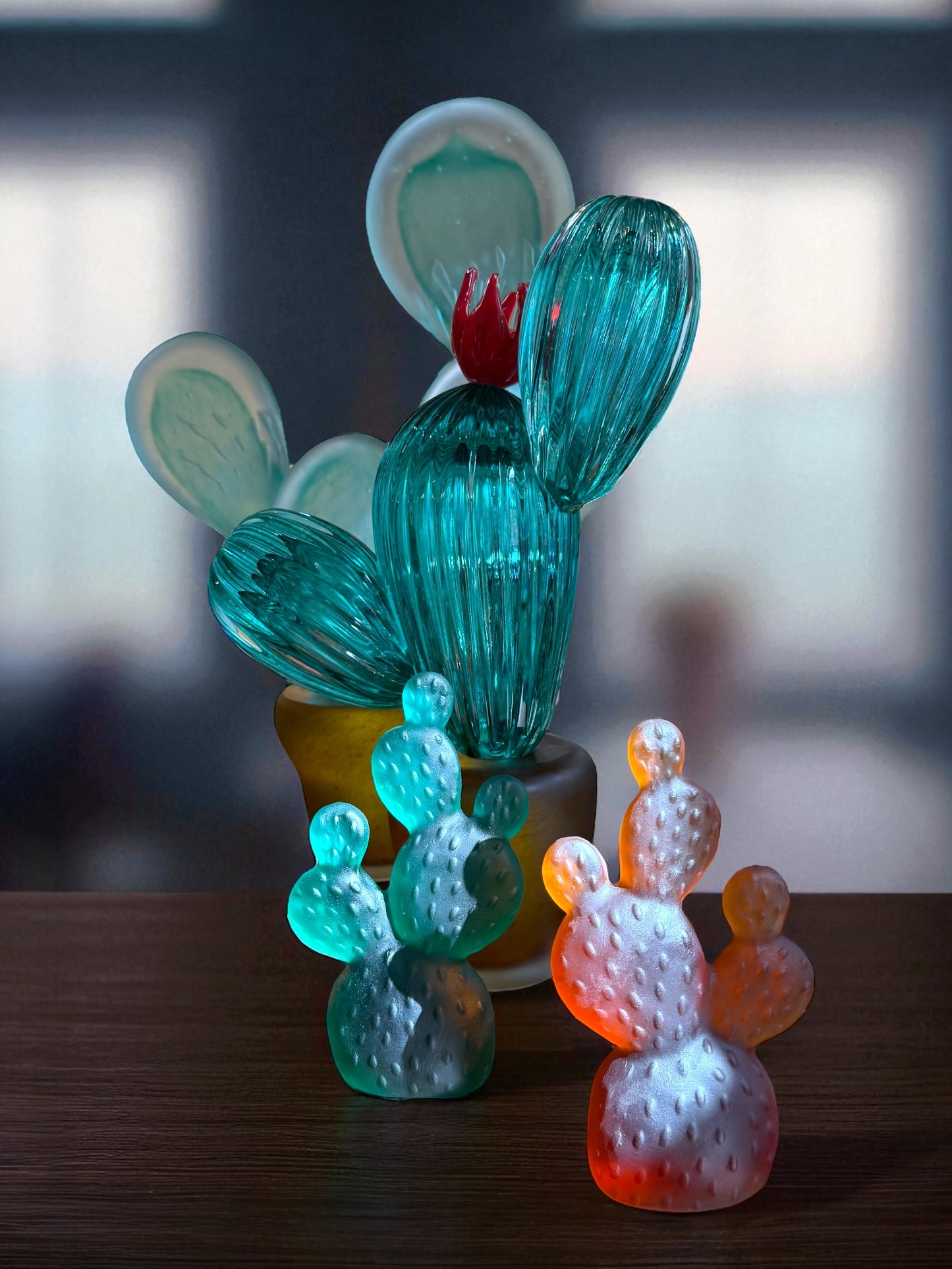 Görkemli Opuntia Heykel