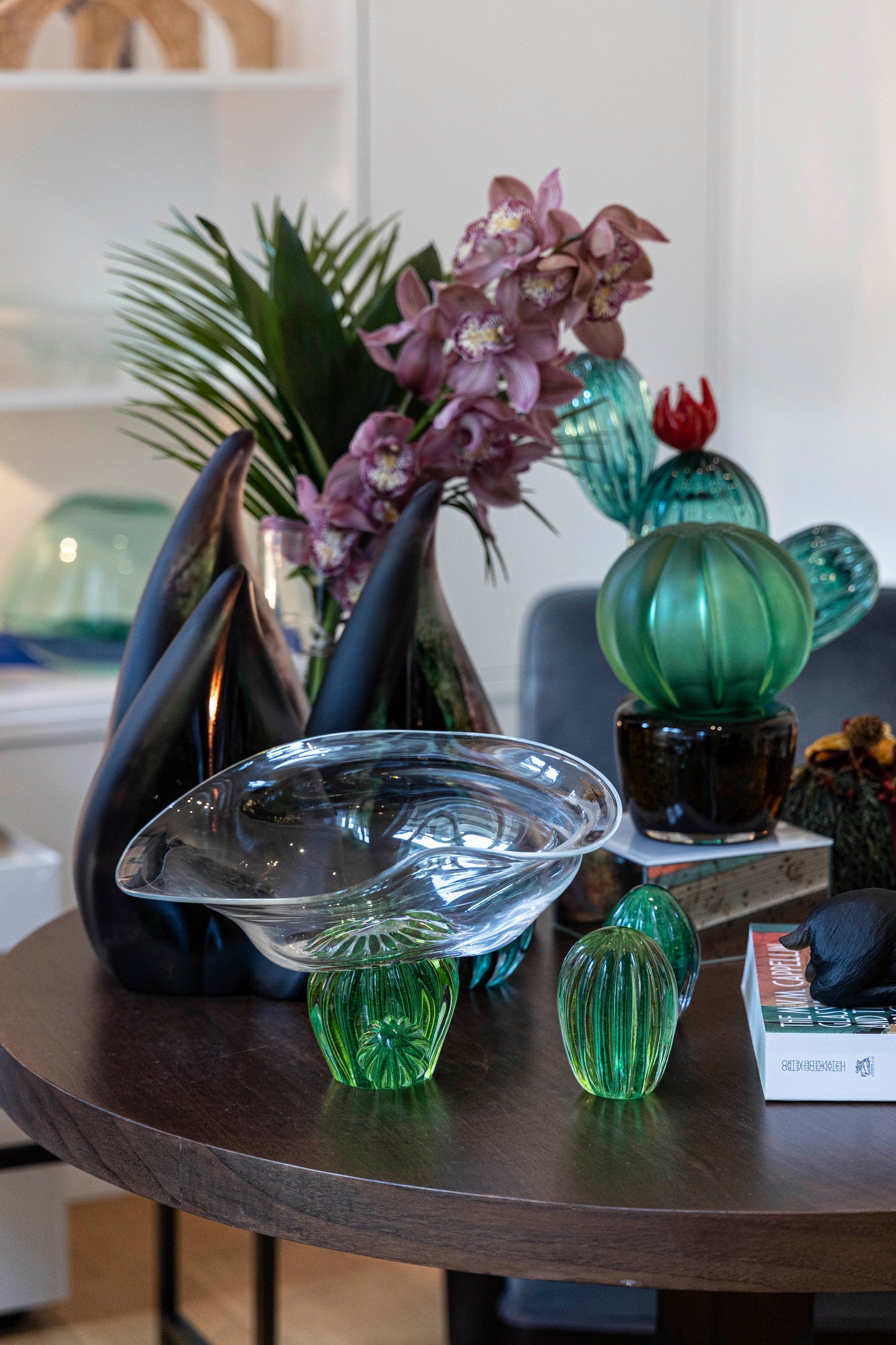 Kaktüs Heykel Çanak