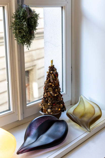 Yatay Foresta Yaprak Heykel